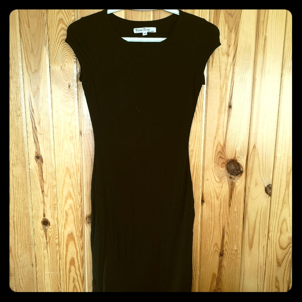 Knee length tight dress